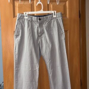 Tommy Hilfiger Light Gray Men’s Tailored Fit Dress Pants🔥